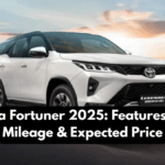 Toyota Fortuner 2025: Features, 4x4, Mileage & Expected Price