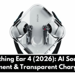 Nothing Ear 4 (2026): AI Sound Enhancement & Transparent Charging Case