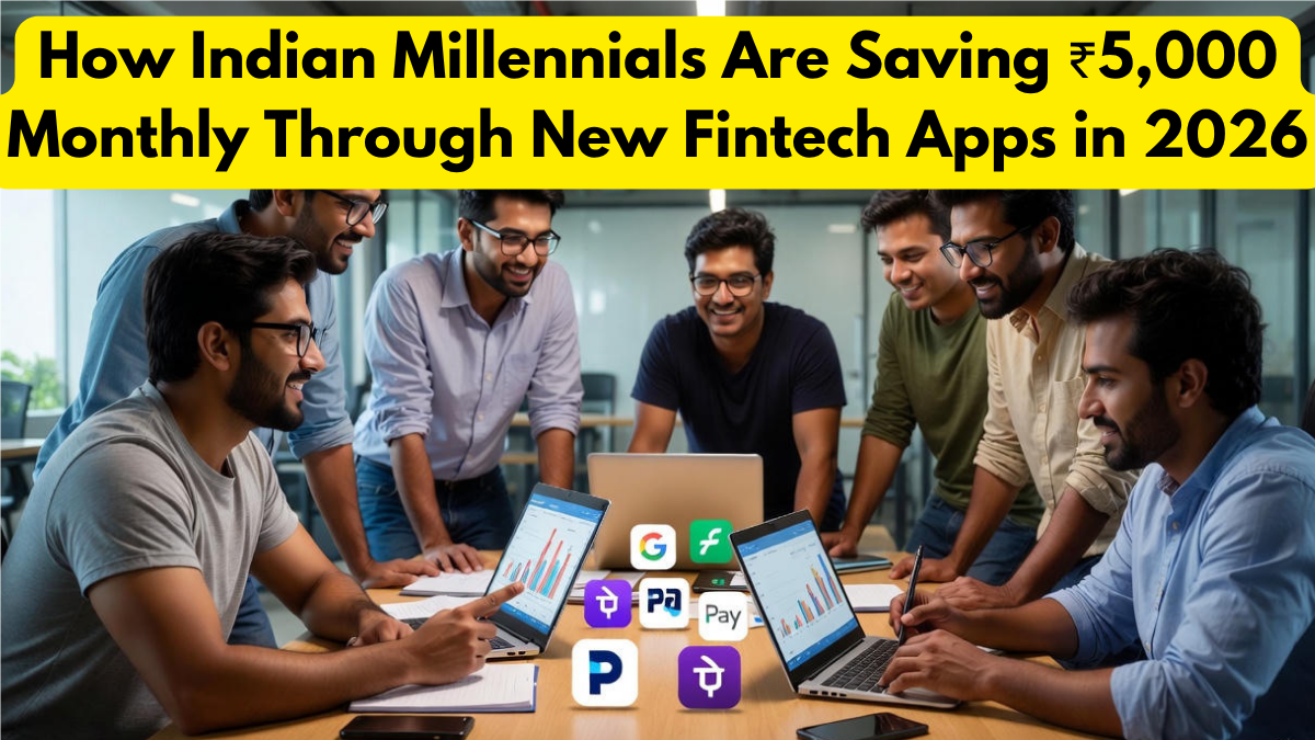 How Indian Millennials Are Saving ₹5,000 Monthly Through New Fintech Apps in 2026
