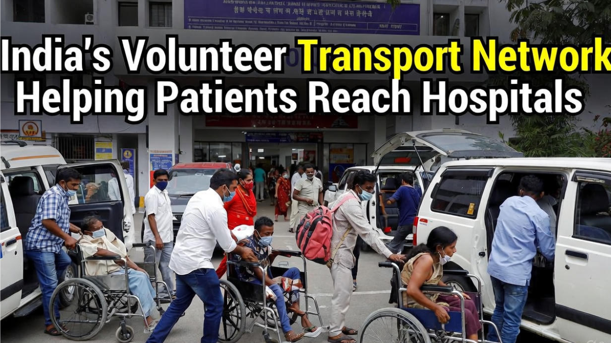 India’s Volunteer Transport Network Helping Patients Reach Hospitals