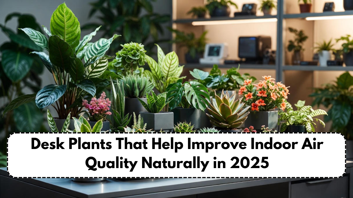 Desk Plants That Help Improve Indoor Air Quality Naturally in 2025