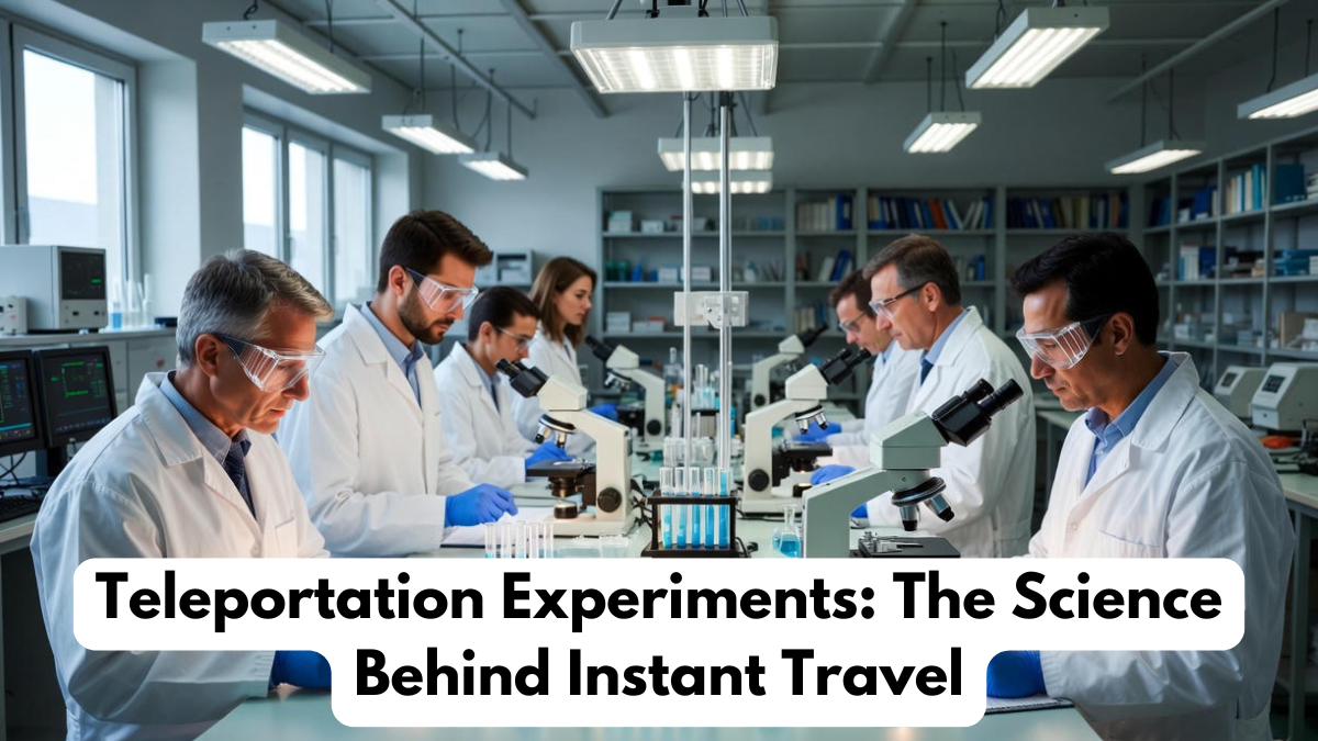 Teleportation Experiments: The Science Behind Instant Travel