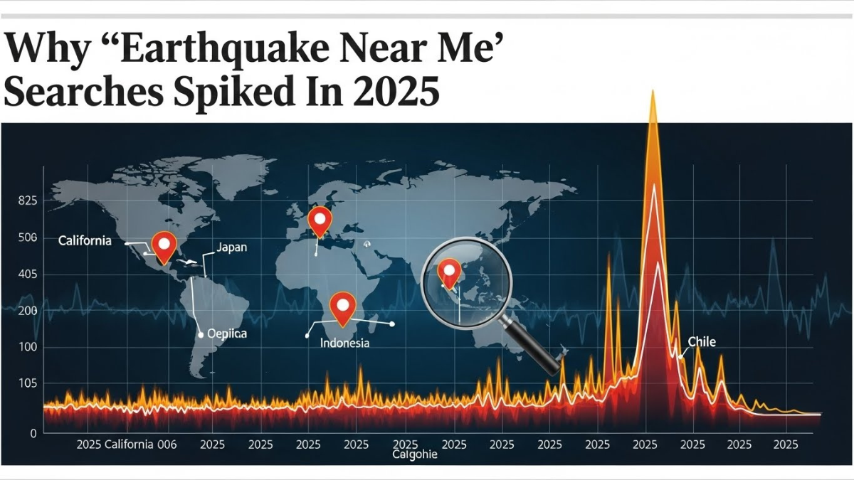 Why ‘Earthquake Near Me’ Searches Spiked In 2025