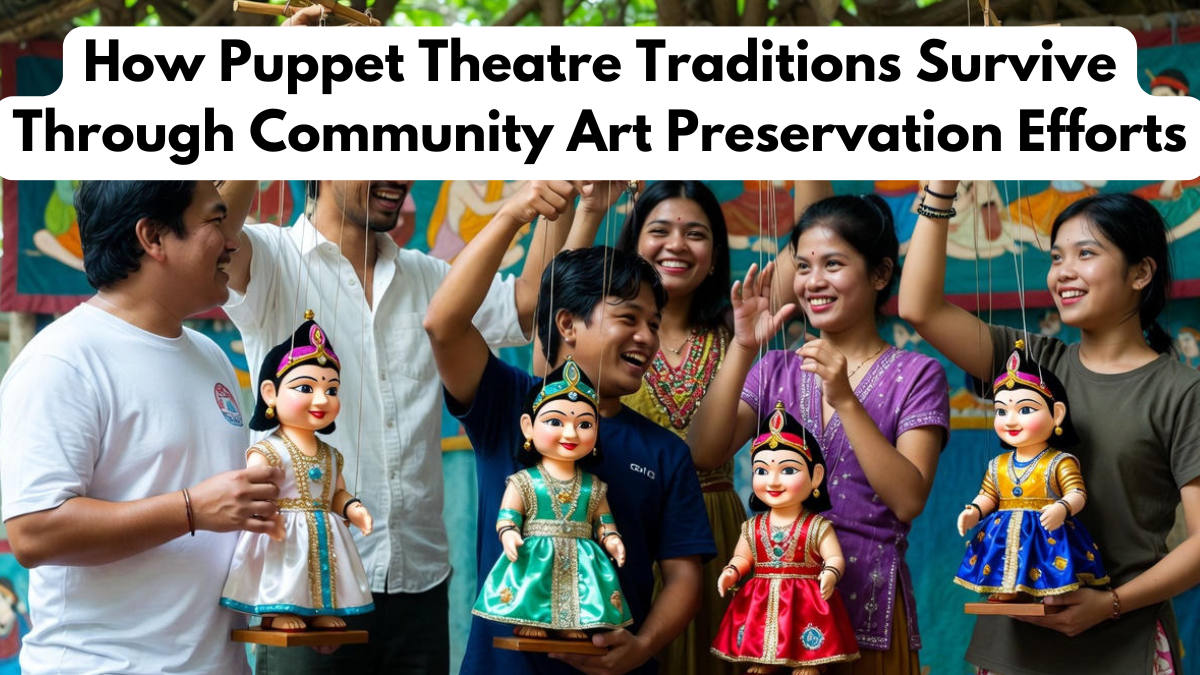 How Puppet Theatre Traditions Survive Through Community Art Preservation Efforts