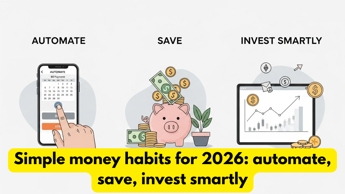 Simple money habits for 2026: automate, save, invest smartly