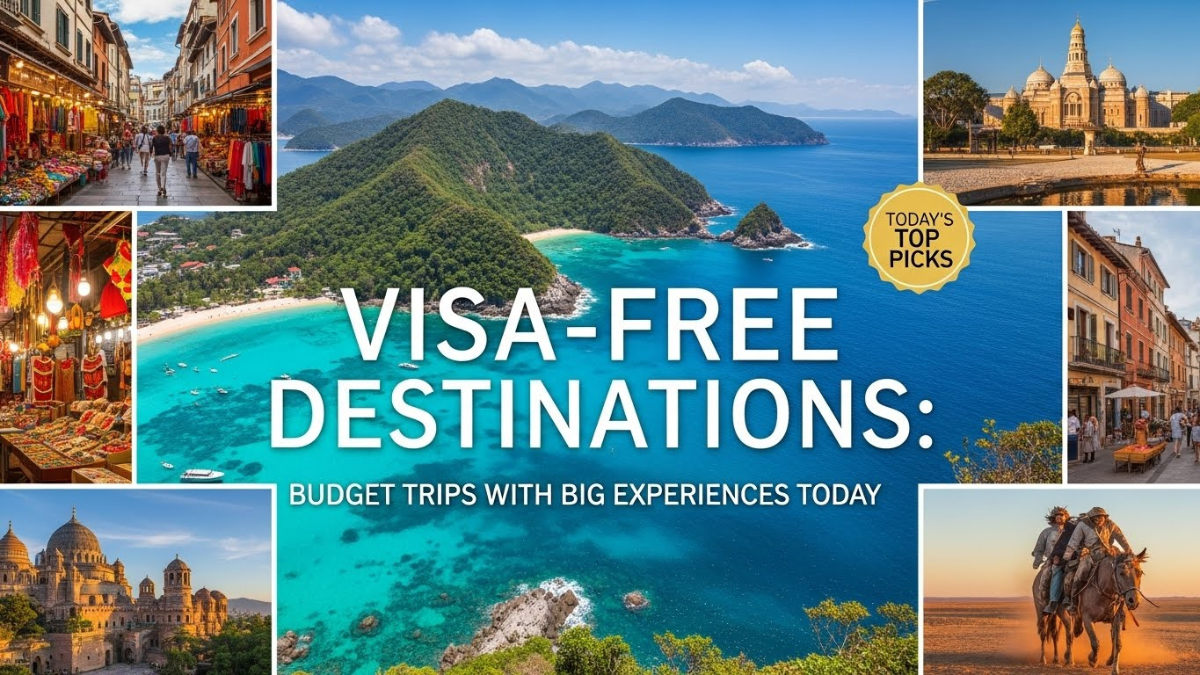 Visa-Free Destinations: Budget Trips With Big Experiences Today