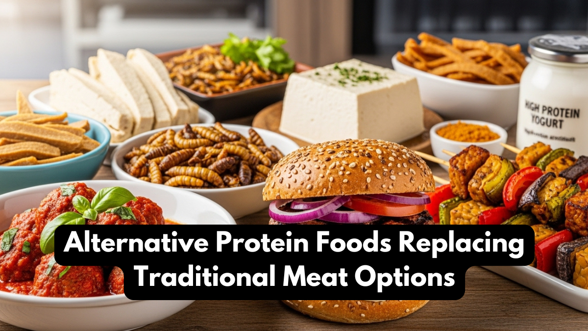 Alternative Protein Foods Replacing Traditional Meat Options