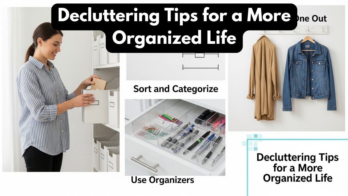 Decluttering Tips for a More Organized Life