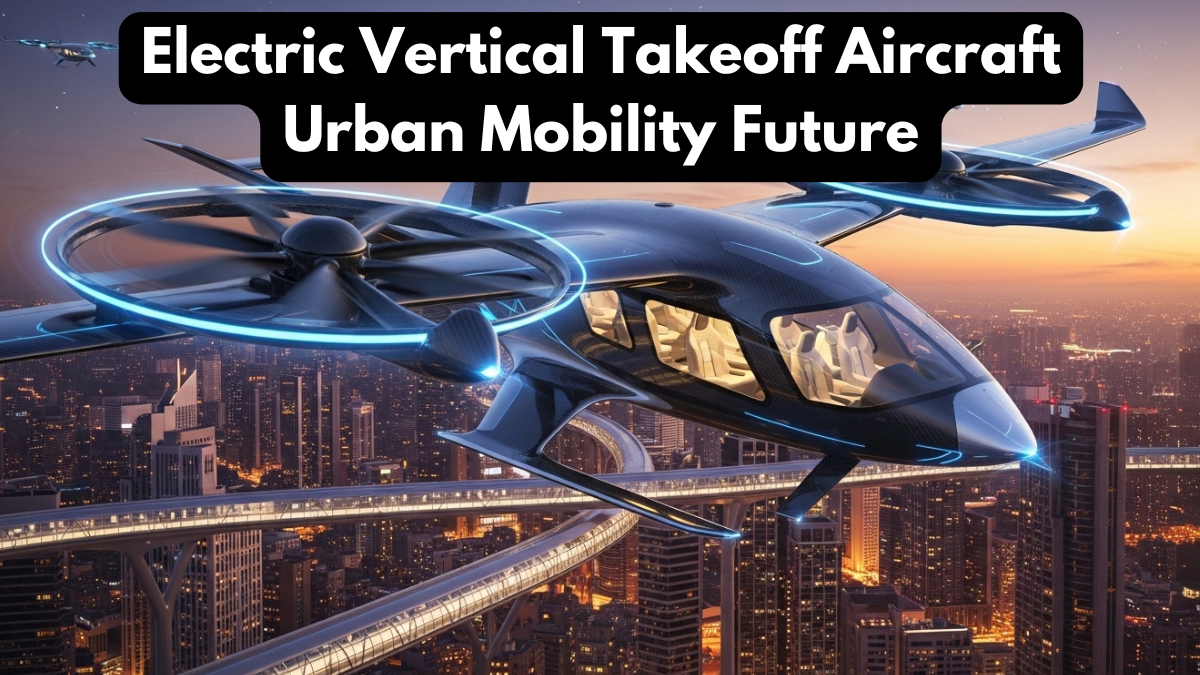 Electric Vertical Takeoff Aircraft Urban Mobility Future