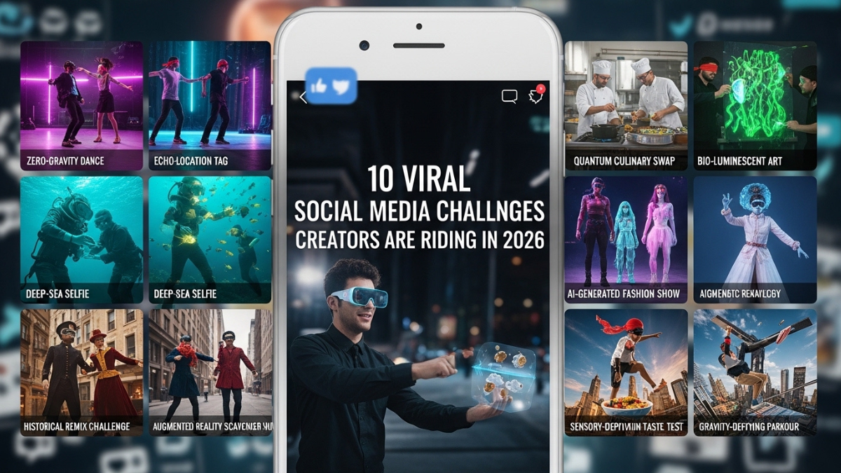 10 Viral Social Media Challenges Creators Are Riding in 2026