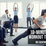 10-Minute Office Workout to Burn Fat — No Equipment Needed