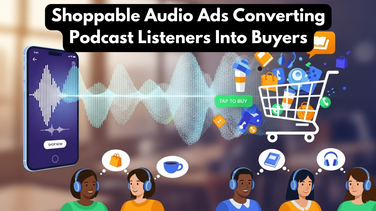 Shoppable Audio Ads Converting Podcast Listeners Into Buyers