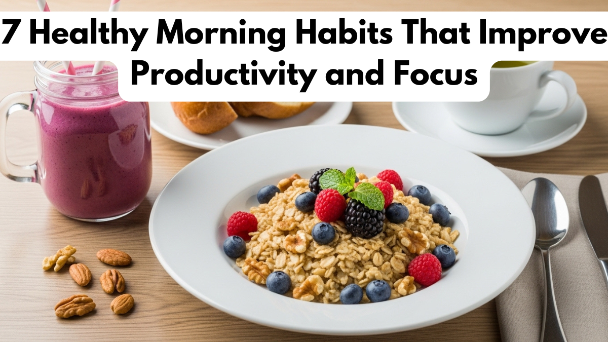 7 Healthy Morning Habits That Improve Productivity and Focus