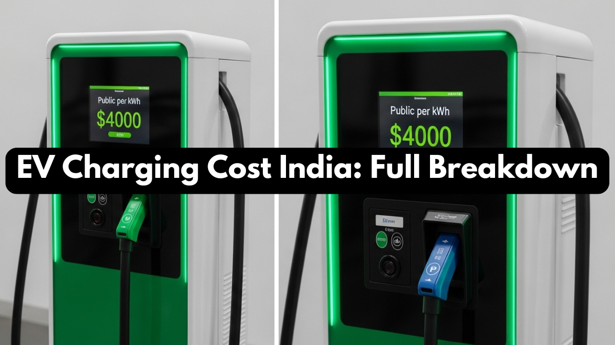 EV Charging Cost India: Full Breakdown