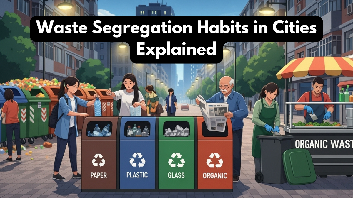 Waste Segregation Habits in Cities Explained